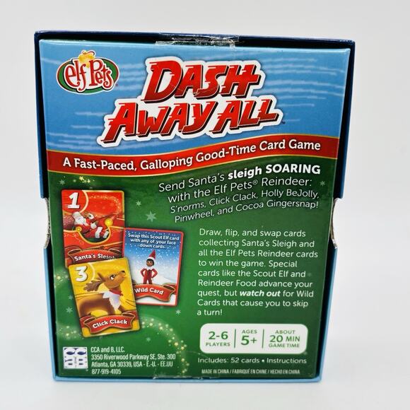 Elf on the Shelf Elf Pets Dash Away All Card Game Target Exclusive Complete. - Picture 2 of 9